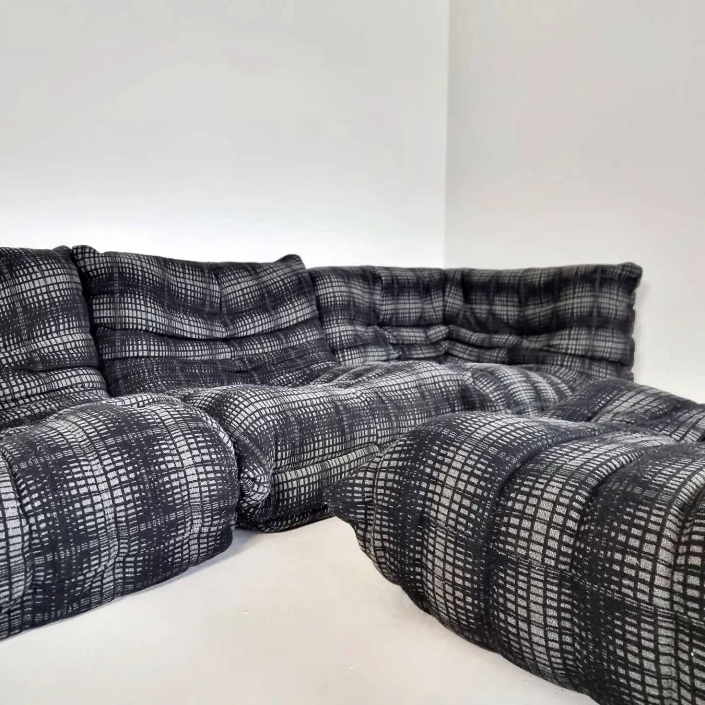 Original Togo Ligne Roset Sofa, Michel Ducaroy, 1980