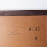 Danish Grand Mirror in rosewood by Aksel Kjesgaard for Odder 1960.