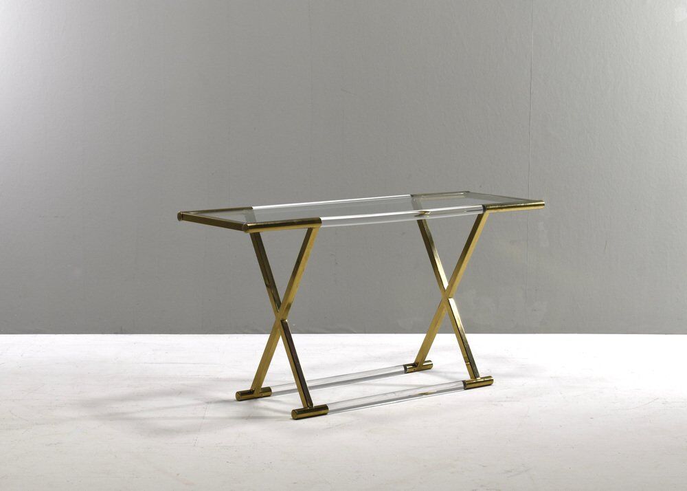 Vintage console table, 1980s