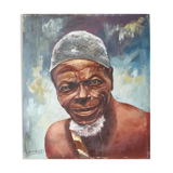 Lufunka, portrait of a young black man, circa 1950