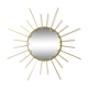Mirror shape Sun brass of the 1970s 43x43cm