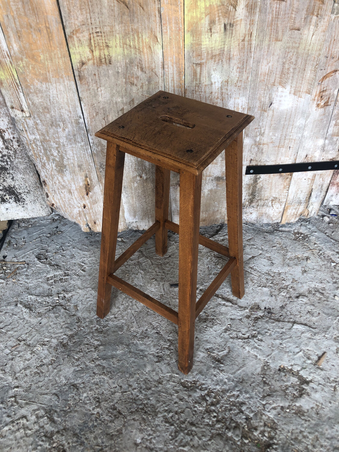 High stool bar vintage wood