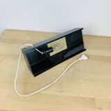 70s geometric glass lamp