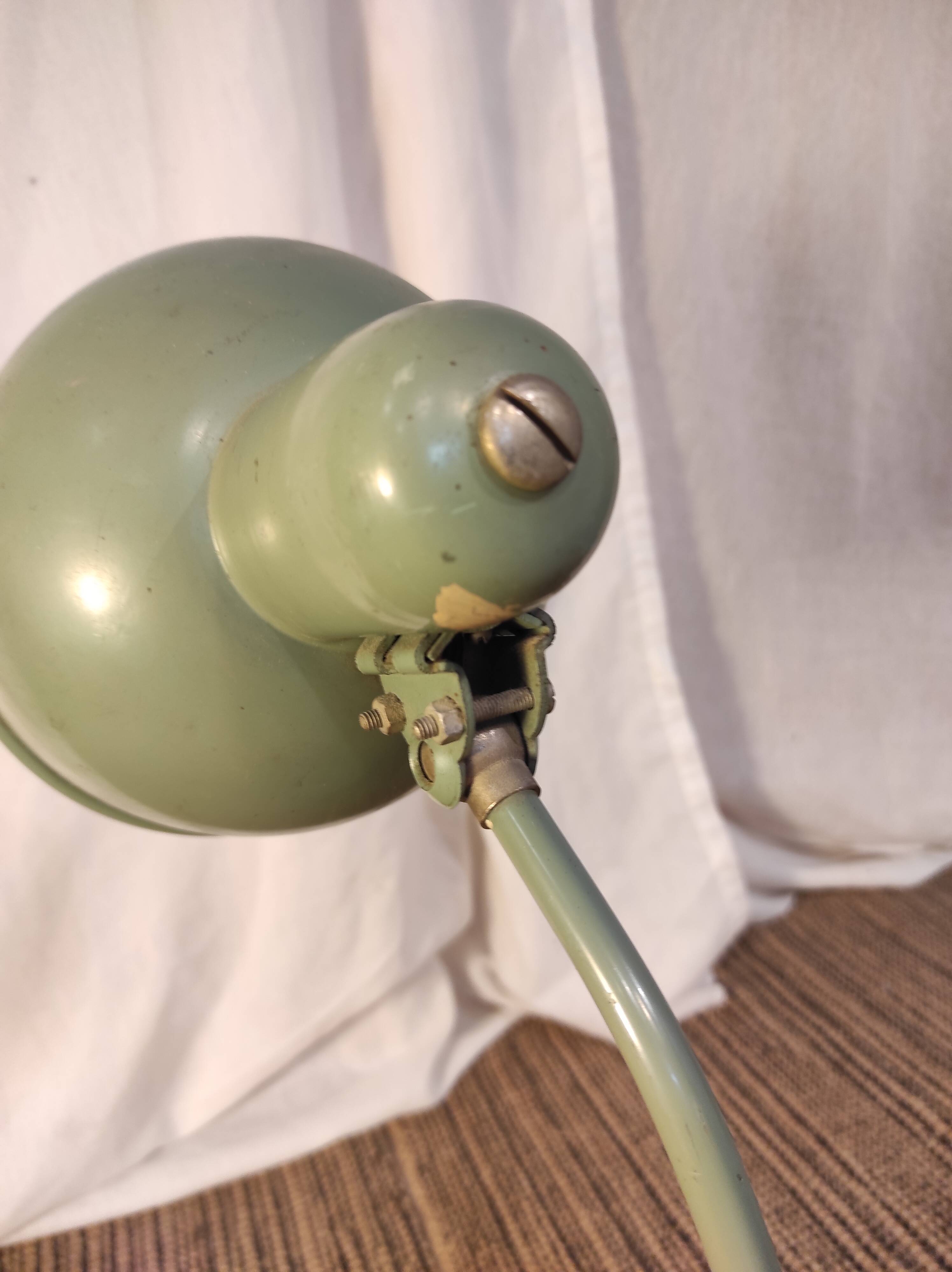Desk lamp, articulated workshop lamp 1940