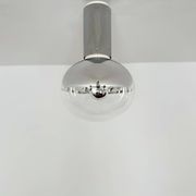 Set of 2 Large 1970s Modernist Flush Lamps by Motoko Ishii for Staff