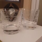 Engraved Crystal Whiskey Glasses