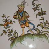 Plate Lallier in Moustiers