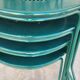 Série de 4 fauteuils de Jardin Fermob en fer ancien