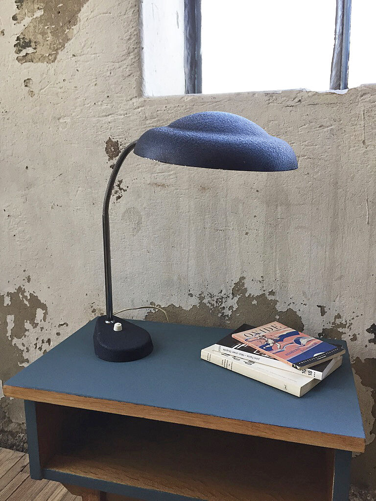 Black vintage lamp