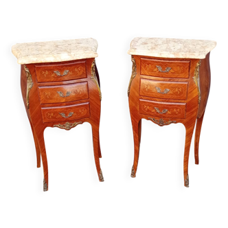 Pair of Louis XV bedside tables