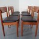 Danish Teak Dining Chairs from Glostrup, 1960s, Set of 6