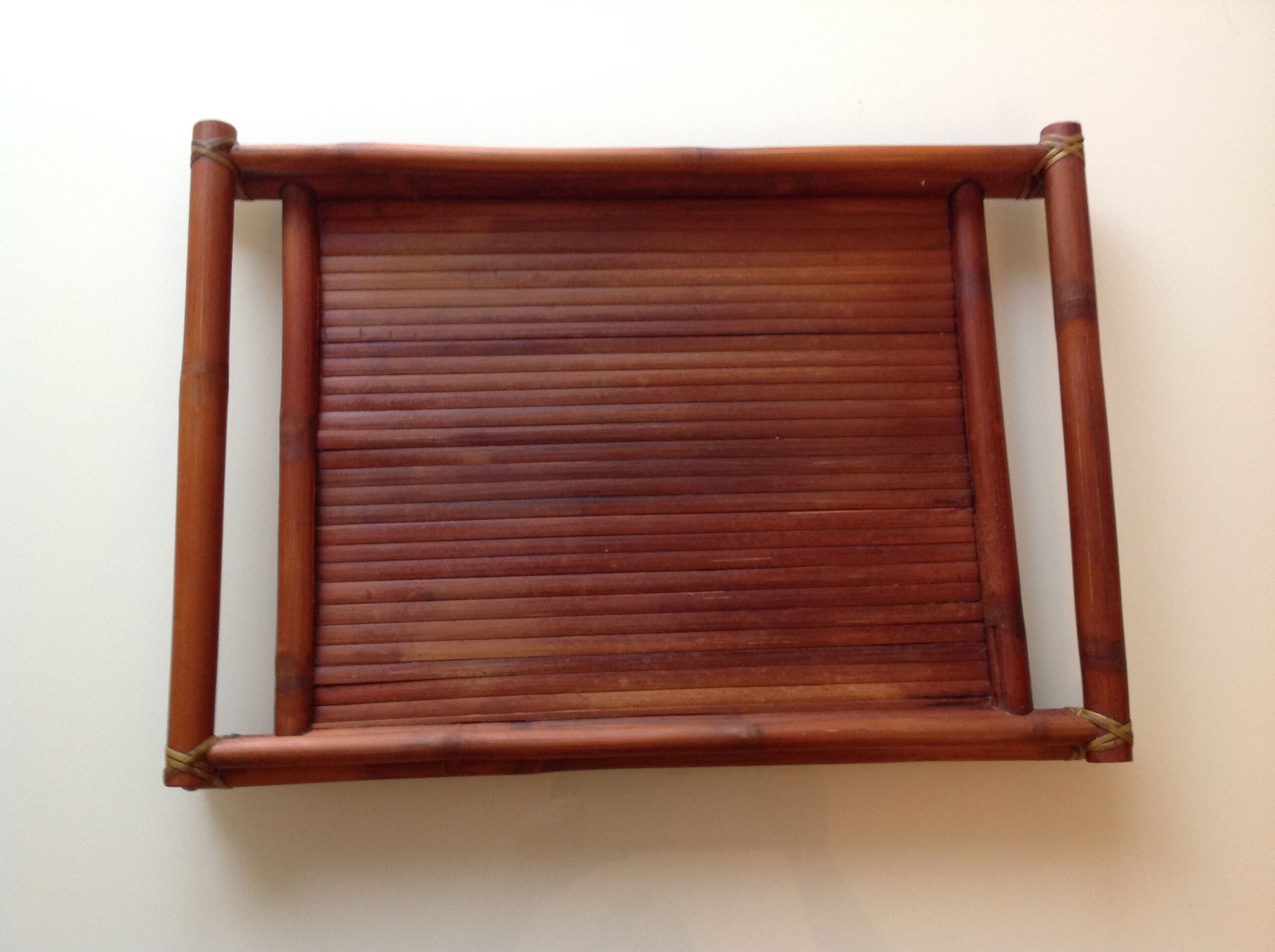 Rectangular bamboo tray 60/70s