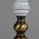 Lampe de table en laiton Modèle 169.8 par Ivars Armatur AB – Suède, années 1970