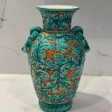 Glazed ceramic vase signed Azzurra – Monaco