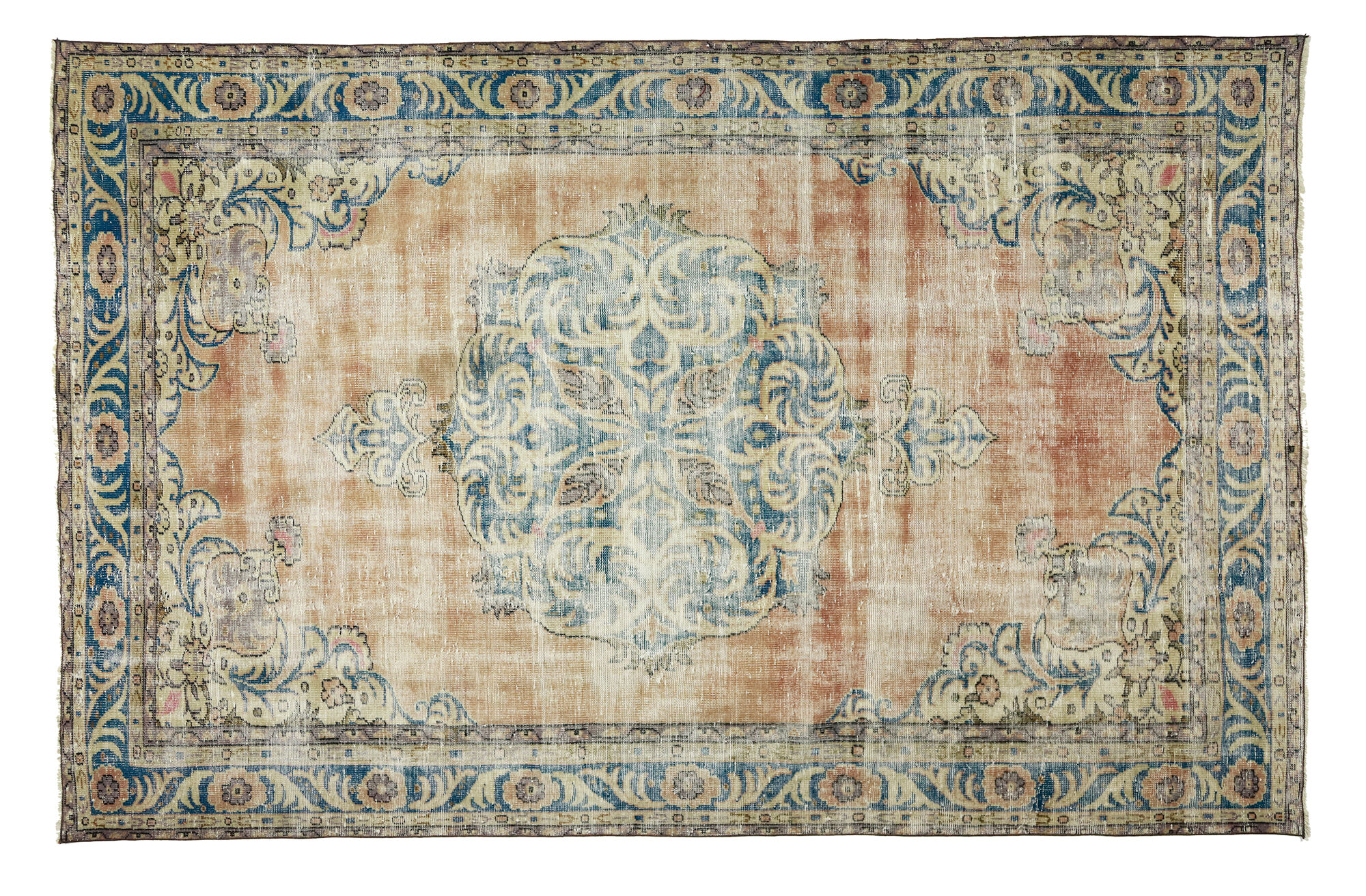 Tapis vintage anatolien fait main 314 cm x 202 cm