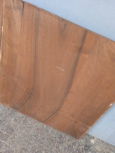 2 carved walnut woodwork panels early 20th century