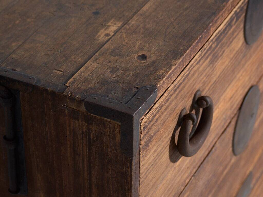 Antique Japanese Tansu Chest – Meiji / Taishō Period (c.1868-1926) #81