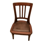 Comfort chair in antique wood chene solid