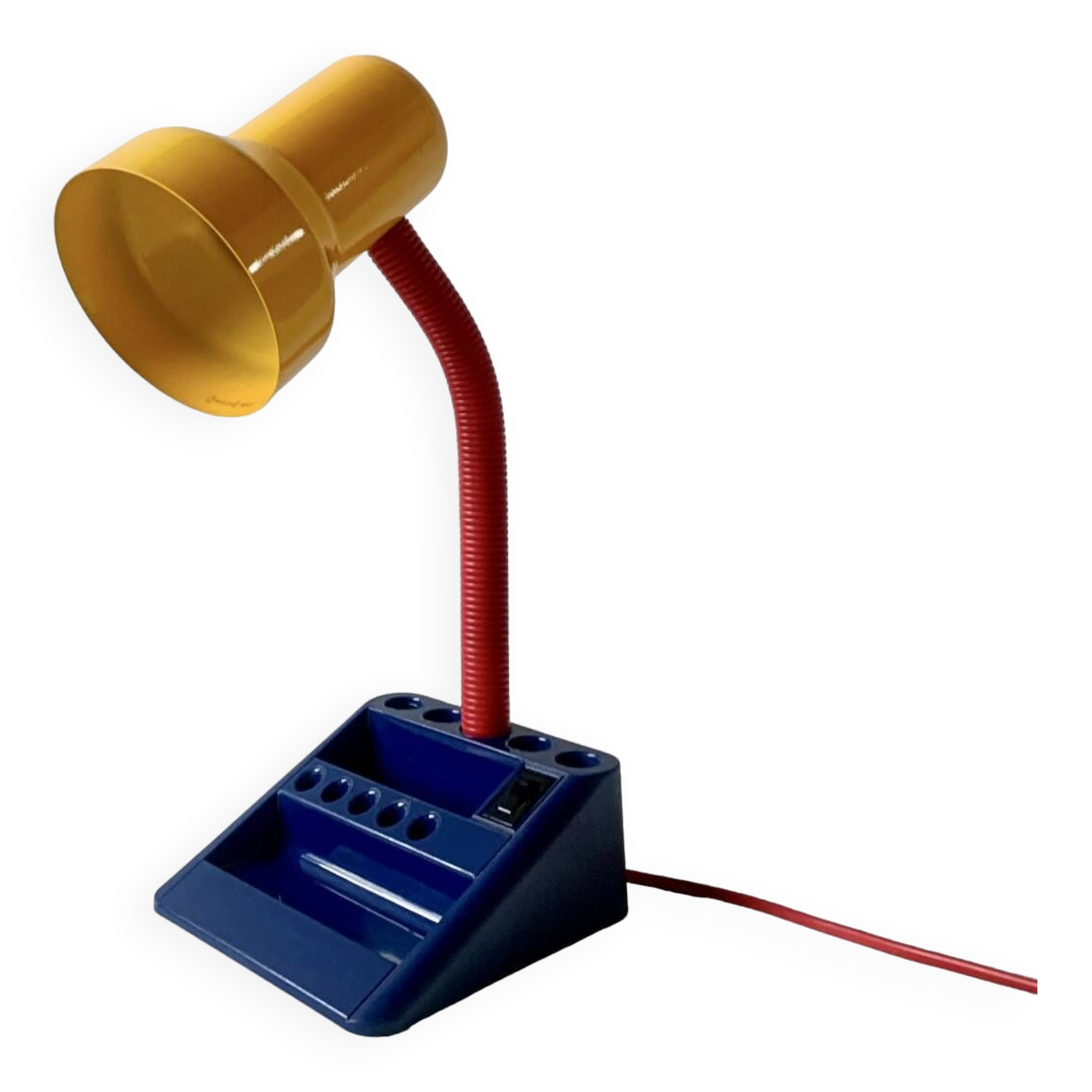 Vintage Memphis Style Multicolor Desk Lamp - Massive Model 12938