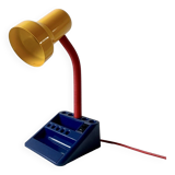 Vintage Memphis Style Multicolor Desk Lamp - Massive Model 12938