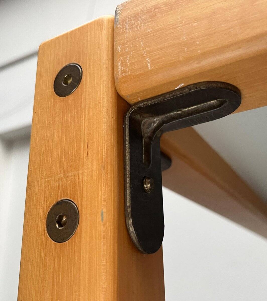 Vintage German Postmodern dining table or desk from the Profilsystem series by Flötotto, 1970s.