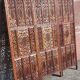 Carved solid wood screen.