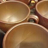 11 bowls of Noron cider from Turgis pottery