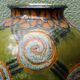 Glazed terracotta vase, Art Deco, signed René Nicole (1885-1960)