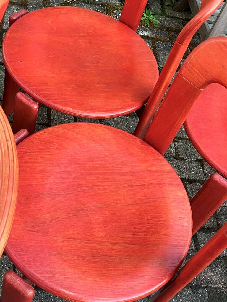 6 bruno rey chairs stein am rhein