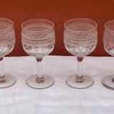 Verres à  pieds