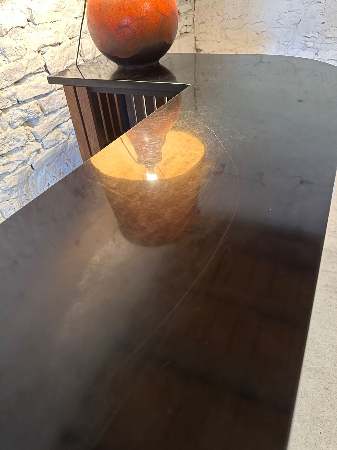 Vintage 1960 ceramic corner bar