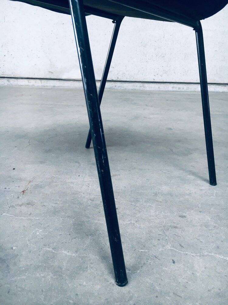 Set of Mid-Century Modern Robin Chairs by Pierre Guariche for Meurop, Belgium, 1950s