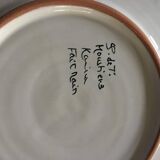 Moustier sainte marie manufacture plate