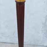 Louis XVI style floor lamp in carved mahogany