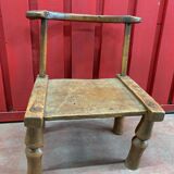 Former Baoulé wooden chair, Ivory Coast