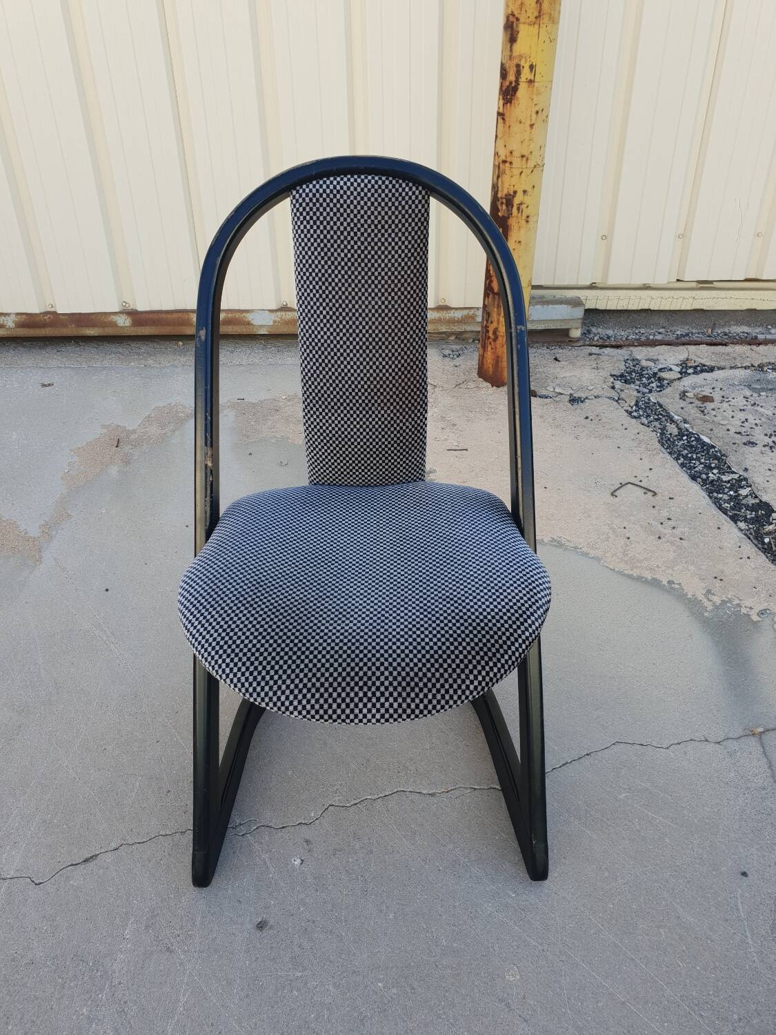 Série de 4 chaises design 1970