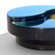Rotating coffee table Yin Yang by Willy Rizzo, brass, 1970s