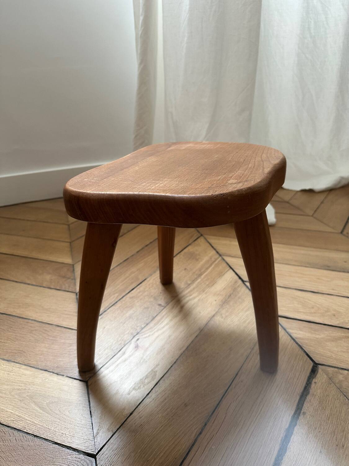 Vintage wooden stool