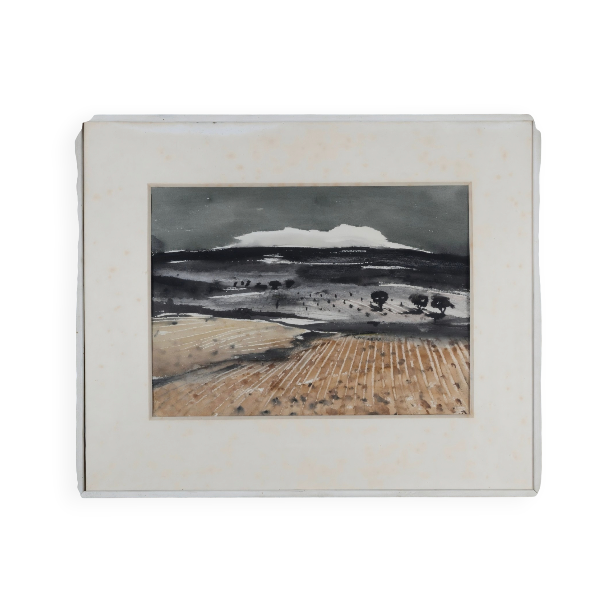 Original watercolour painting by José BEULAS (1921-2017) - Landscape