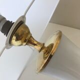 Opaline and brass opaline lamp 70