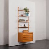 Teak wall unit by Poul Cadovius for Cado, Denmark, 1960