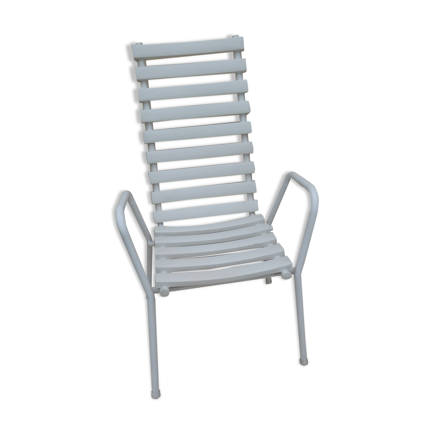 Vintage garden armchair year 70s Sauvagnat Aurillac