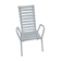 Vintage garden armchair year 70s Sauvagnat Aurillac