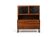Rare Danish Bar Cabinet with Leather Parts 1960s