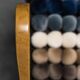 Paire de fauteuils balls 70s vintage