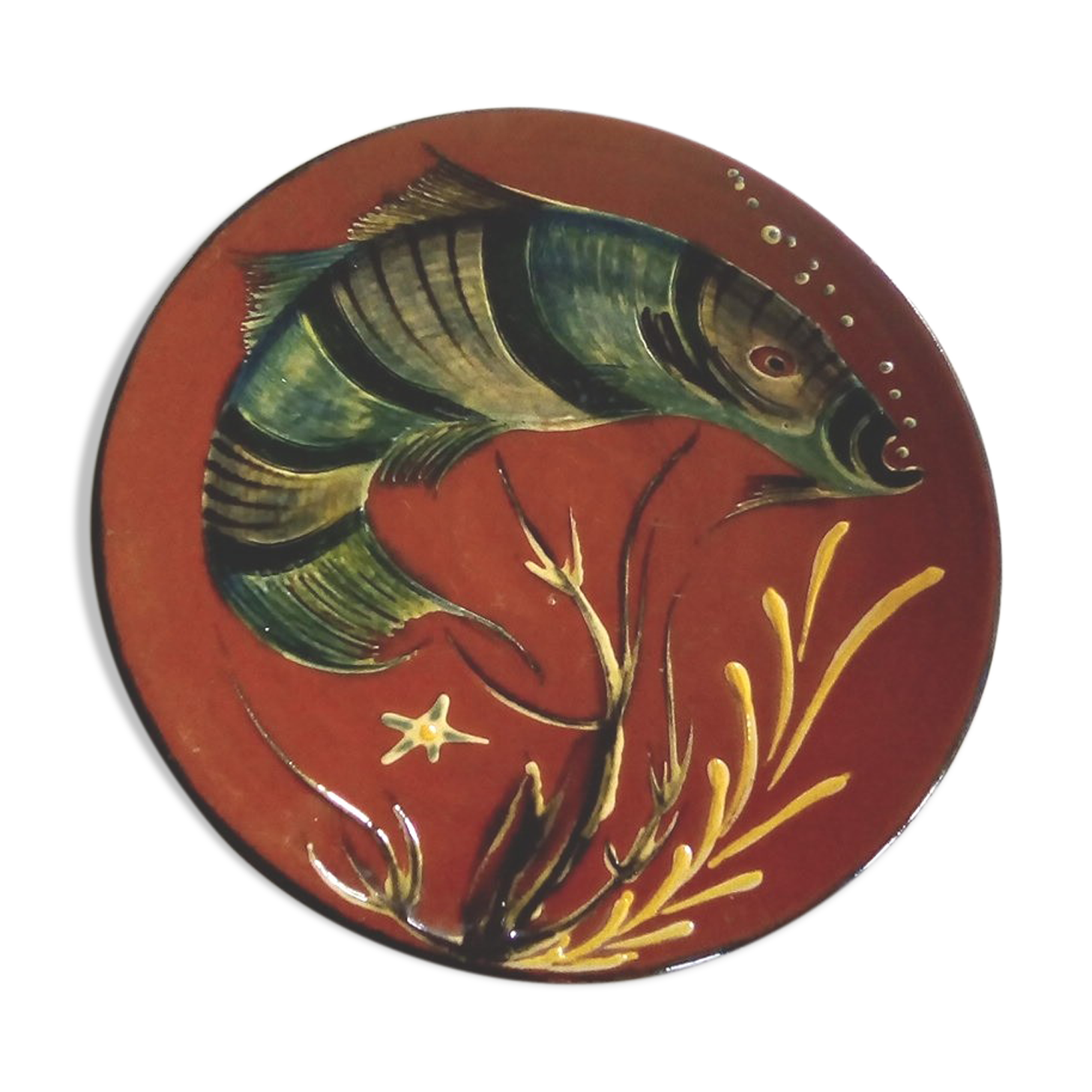 Dish 50' décor Fish