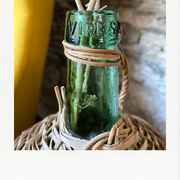 Demijohn in wicker dress