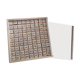 Wooden multiplication table game