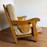 Banquette 2 places attribuée à Guillerme & Chambron – Votre Maison, an