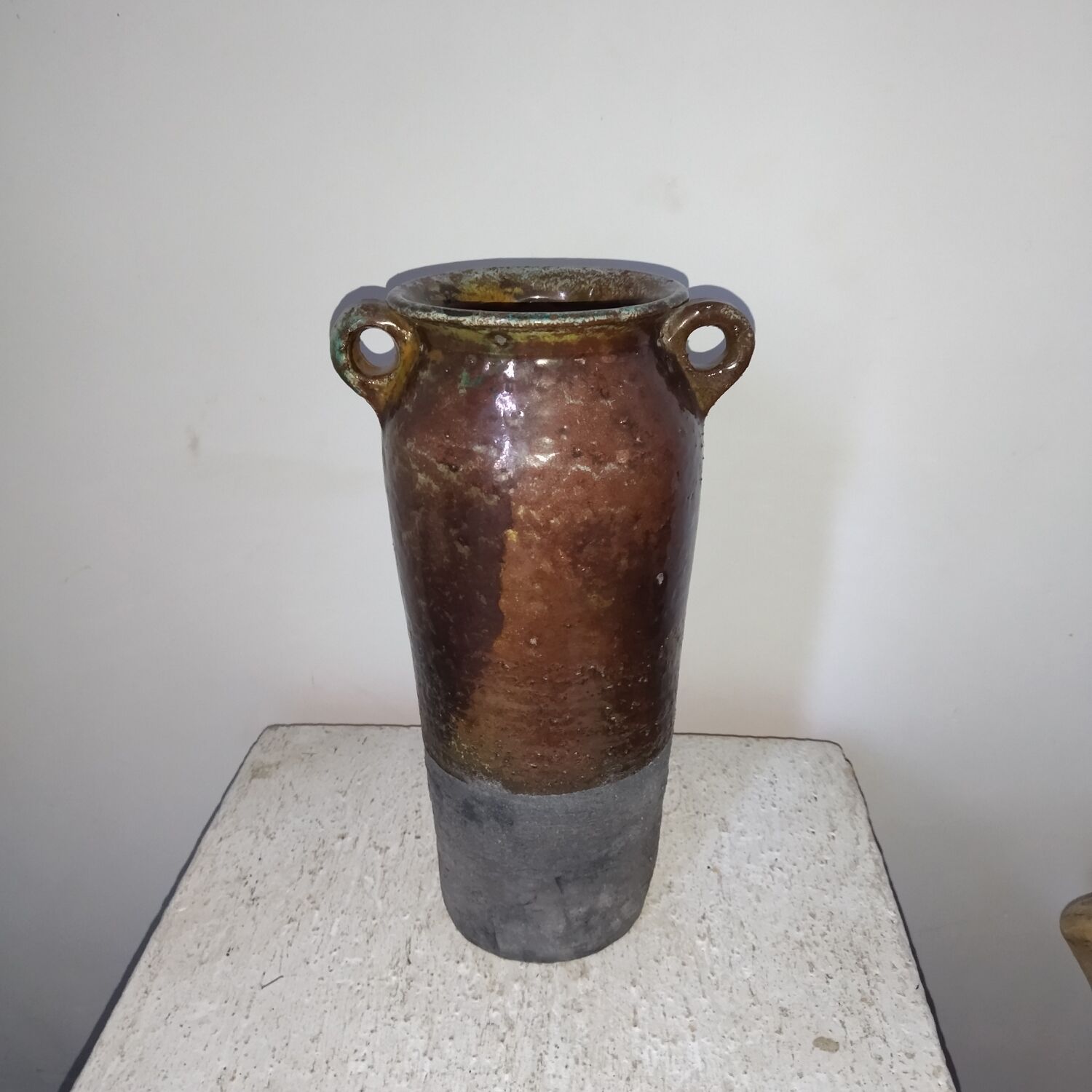 Terracotta stoneware vase Oscar Dempere Keramos